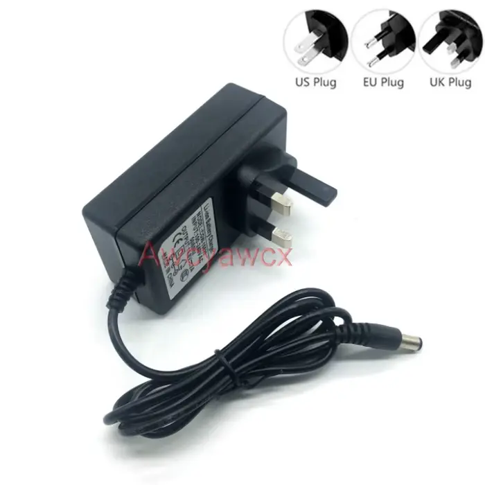 Adaptateur de chargeur AC DC 27V 0.5A 500mA pour aspirateur sans fil Bosch série 4 Flexxo 21.6V BCH3P210