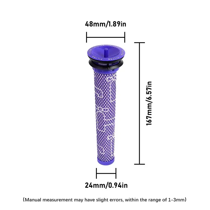 Kit de filtre pour aspirateur sans fil Dyson V7 V8 Absolute Animal