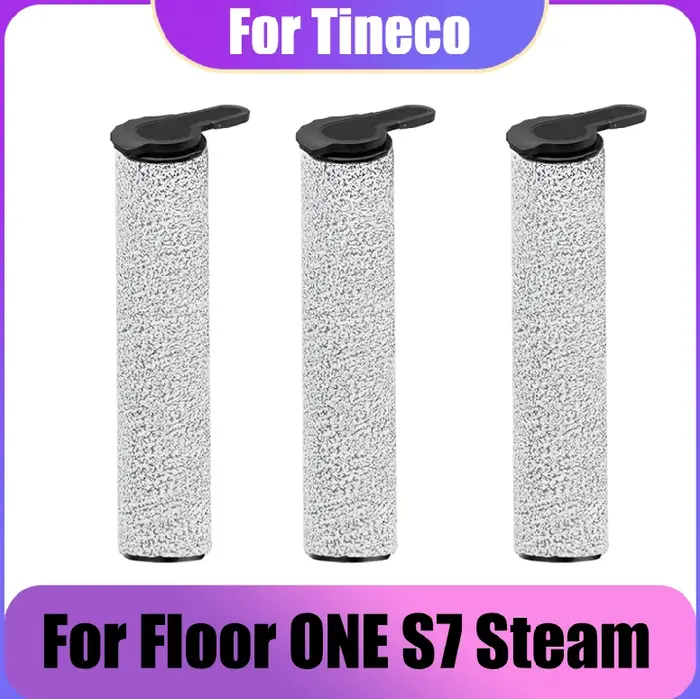 Brosse à rouleau souple adaptée au nettoyeur vapeur Tineco Floor One S7