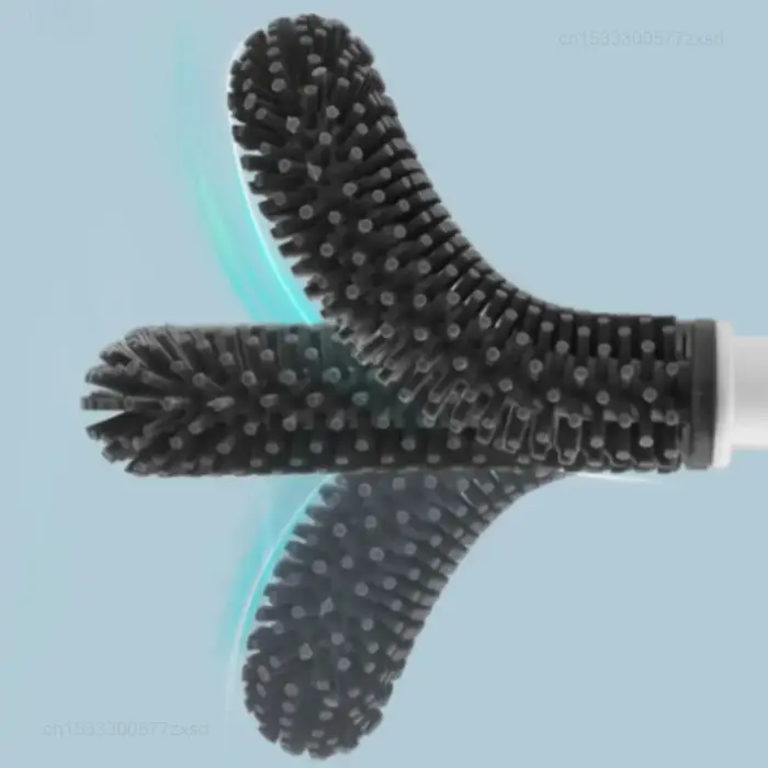 Brosse de toilette murale sans perçage