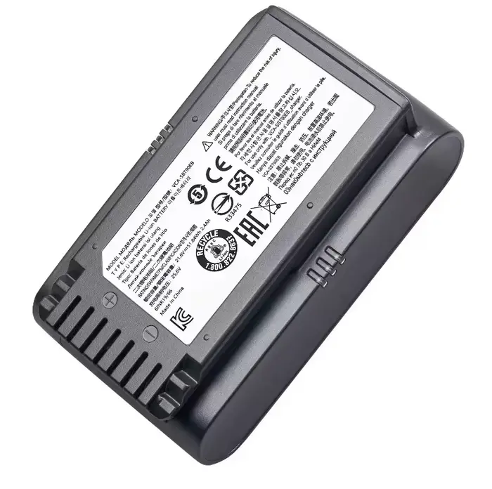 100% batterie de balayeuse originale VCA-SBT90 pour Samsung Vs9000 Jet90 Jet75 Jet90E