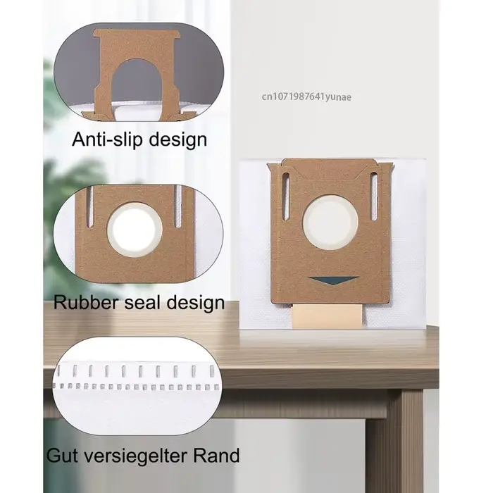 Sac à poussière pour aspirateur ECOVACS Deebot N8/N8 Pro/N8 Pro Plus/N8 PRO CARE OZMO T8/T8 PURE/OZMO T8 + T9/T9 +/T9