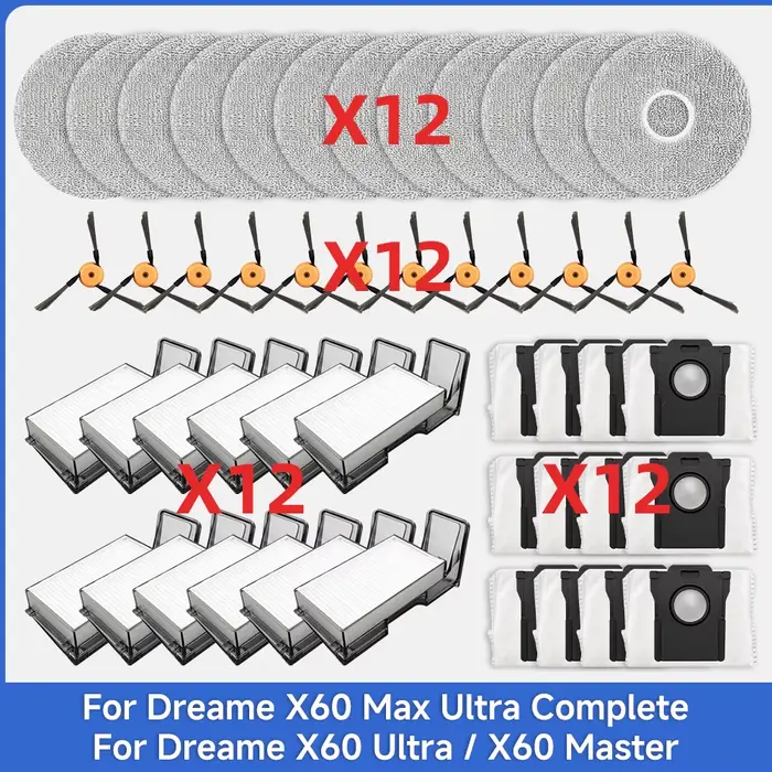 Pièces détachées pour aspirateur (Dreame X60 Max Ultra Complete / X60