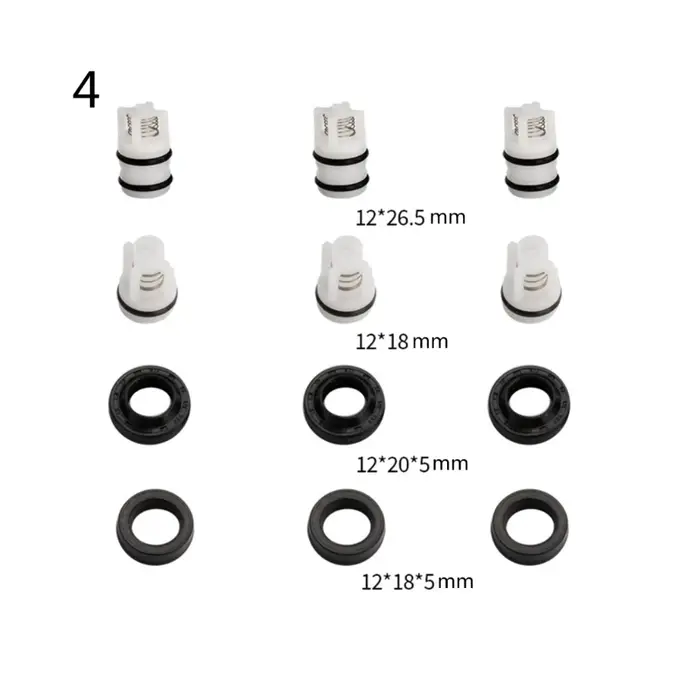 Ménage haute pression pompe rondelle tête Kit de réparation joint huile clapets anti-retour Machine de nettoyage
