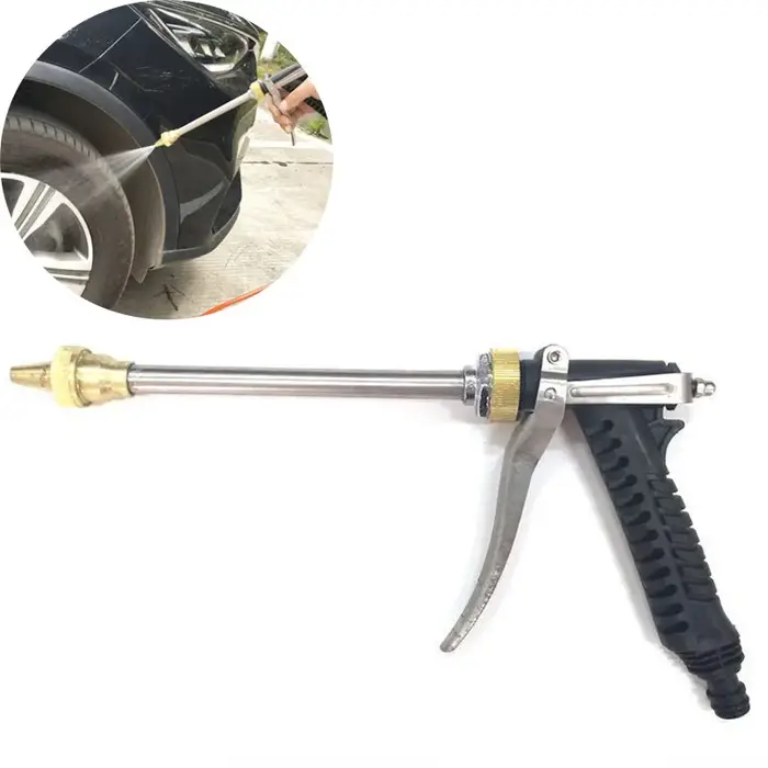 Pistolet pulvérisateur haute pression en laiton pour tuyau