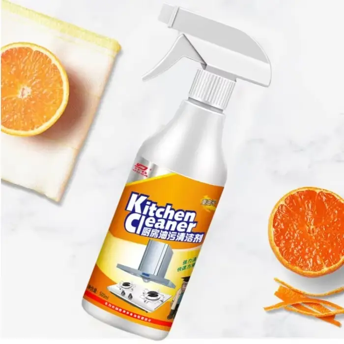 Nettoyeur d'huile lourd, dégraissant pour taches d'huile de cuisine, dissolvant de taches d'huile, gril de nettoyage, four, poêle domestique, Spray de nettoyage