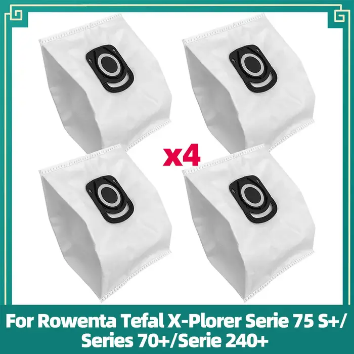 Sac à poussière adapté pour aspirateur Rowenta Tefal x-plorer série 75 S +/70 +/240 +