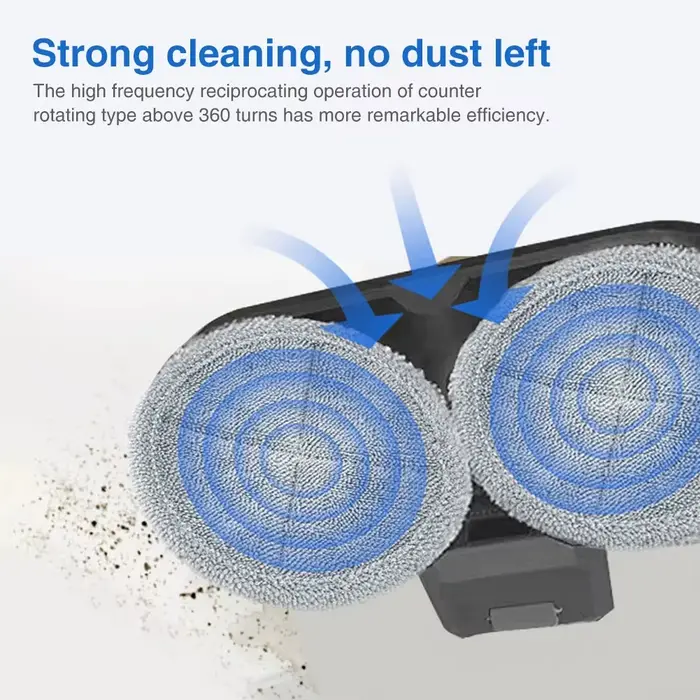 Pour Dyson vadrouille électrique lavable amovible tampon de nettoyage