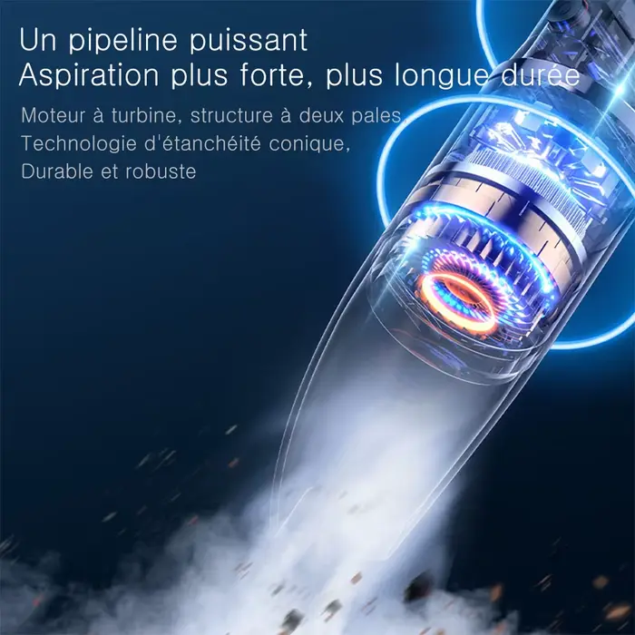 Aspirateur de bain portable pour voiture et maison