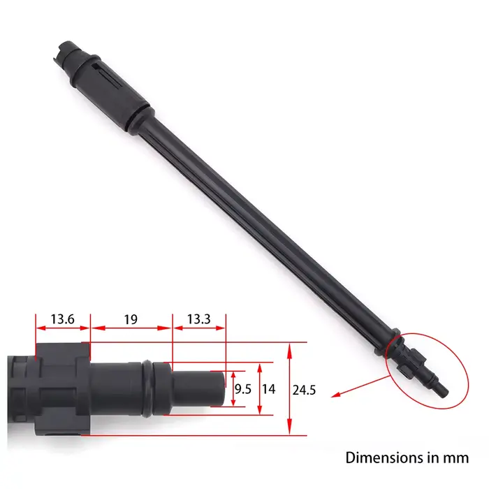 Pistolet de Pulvérisation à Haute Pression pour Deko Parkside