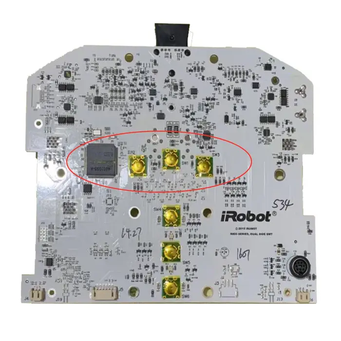Carte mère de remplacement pour aspirateur iRobot Roomba série 500 600, circuit imprimé avec fonctio