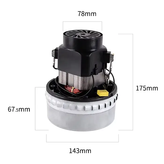 Moteur d'aspirateur sec et humide, 220V, 1200W-1500W, pour Philips Midea Haier Rowenta Sanyo Electro