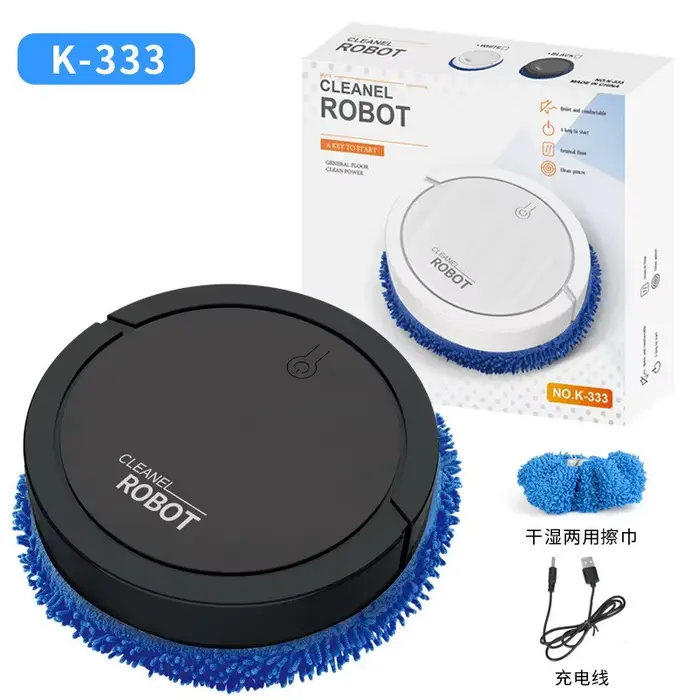 Nouveau Robot aspirateur intelligent de balayage et de vadrouille, nettoyage sec et humide, appareil