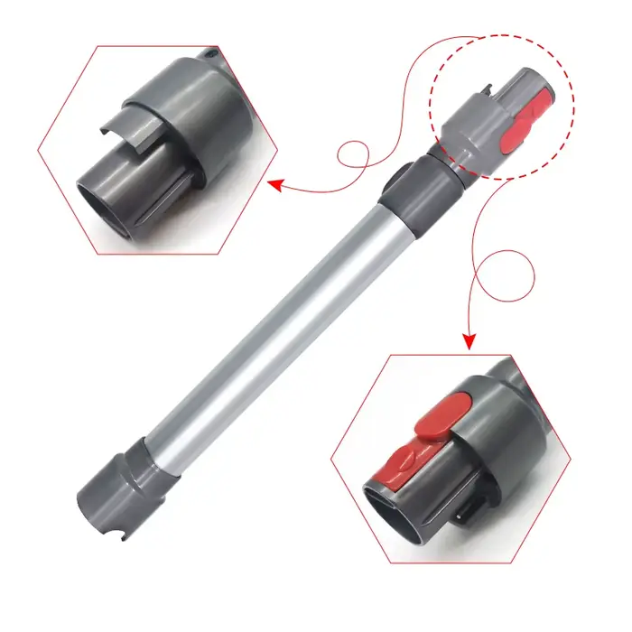 Tube d'extension télescopique pour aspirateur Dyson V7