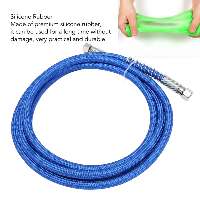 Tuyau de fer à vapeur en caoutchouc de silicone