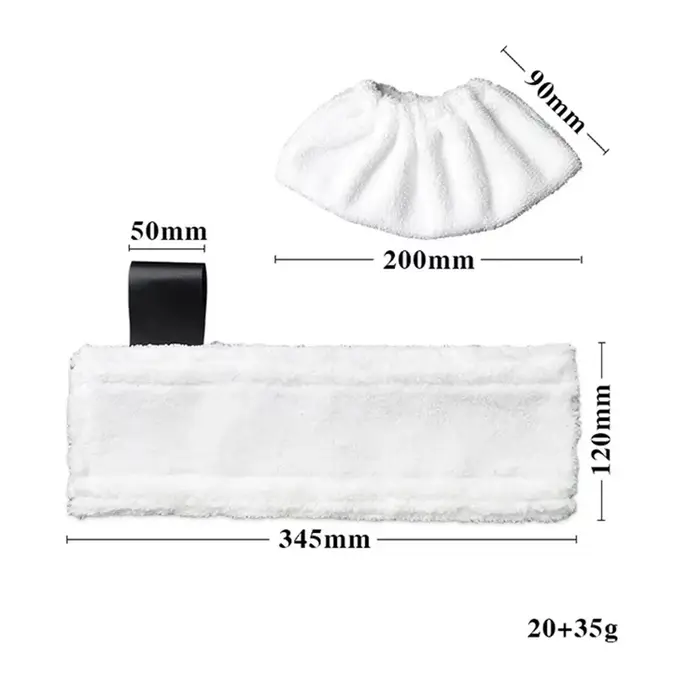 Pour Karcher Easyfix SC2 SC3 SC4 SC5 aspirateur à main microfibre vadrouille à vapeur chiffons houss