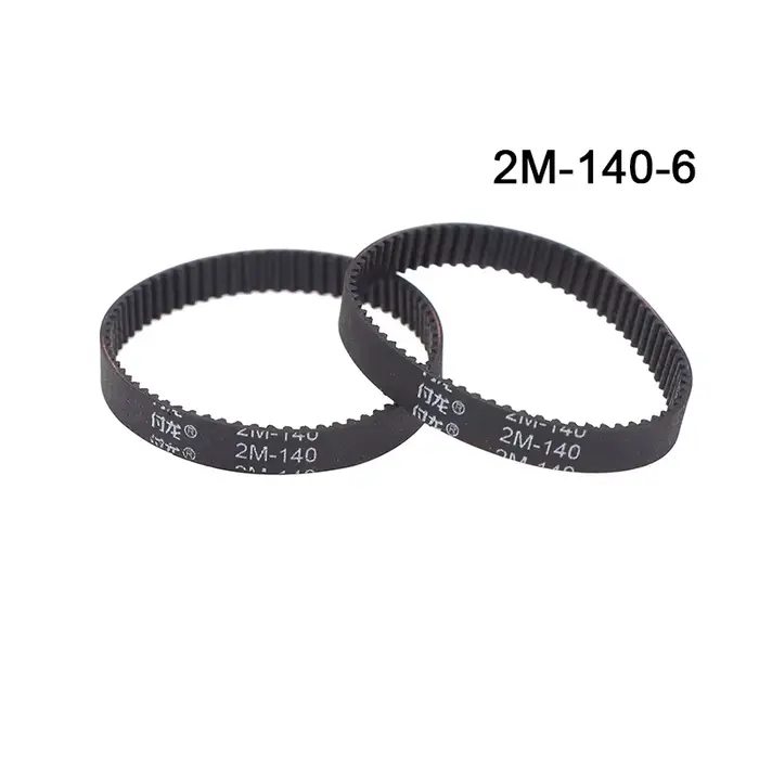 Accessoire pour aspirateur-2 pièces 2M/2GT 140-180mm courroie d'entraînement de synchronisation péri