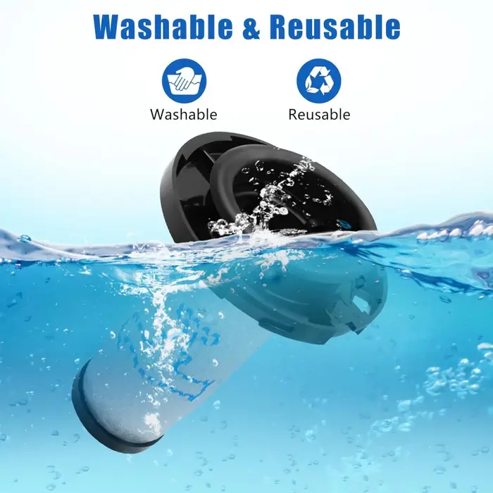 Pré-filtre réutilisable pour Rowenta X-Force Flex 9.60 Aqua Allergy Animal / X-Nano