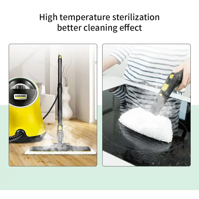 Tapis de nettoyage à la vapeur pour sols, brosse de nettoyage à la vapeur pour Karcher Easyfix SC1 SC2 SC3 SC4 SC5, nettoyeur vapeur, aspirateur