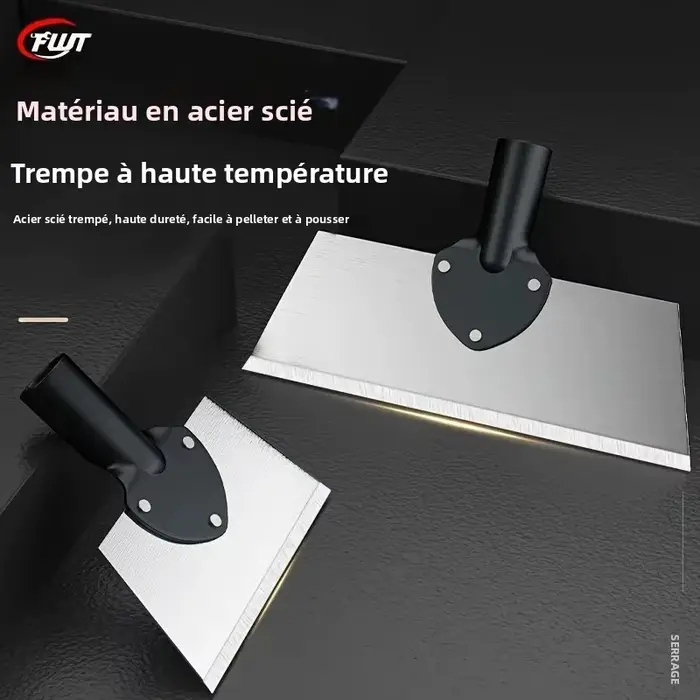 Grattoir de nettoyage en acier au manganèse pour l'entretien de la maison