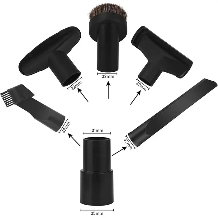 Convient pour remplacer la tête de brosse d'un aspirateur 6 en 1 d'un diamètre de 32 mm/35 mm Accessoires