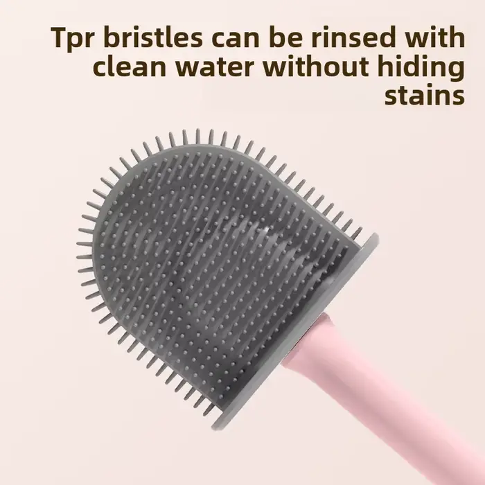 Ensemble de brosses de toilette murales en forme de chat mignon
