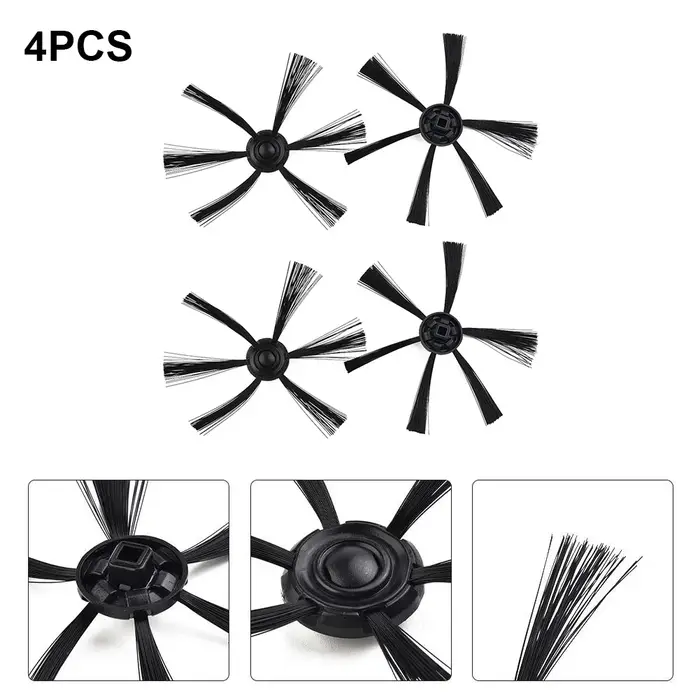 Accessoires brosses rondes 4 pièces pour robot Severin RB7025