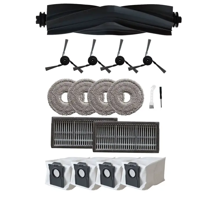 Sacs à poussière, chiffons de nettoyage, filtres avec tournevis pour aspirateur DREAM E ForX40 Ultra