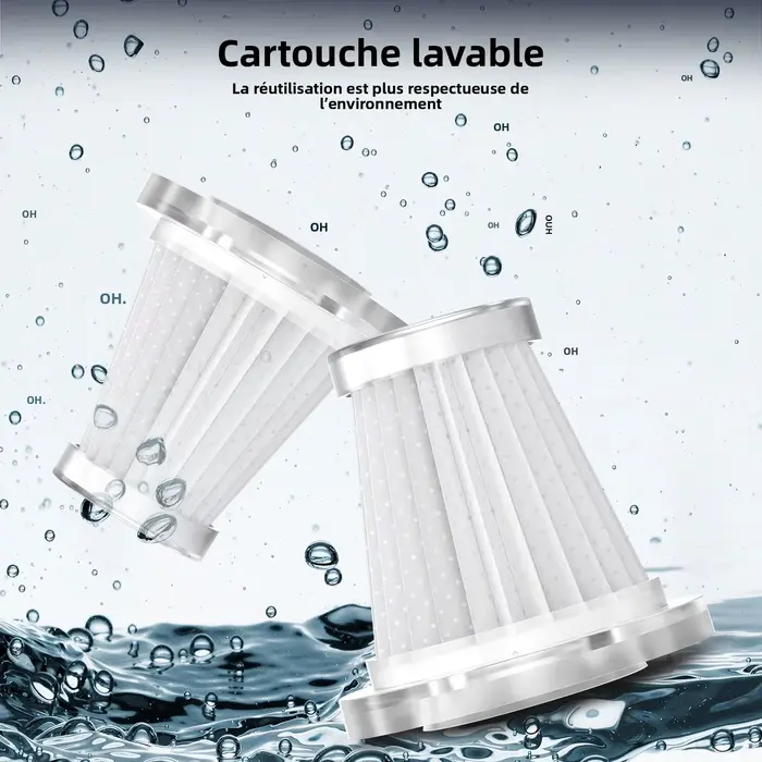 Aspirateur sans fil portable pour voiture et maison