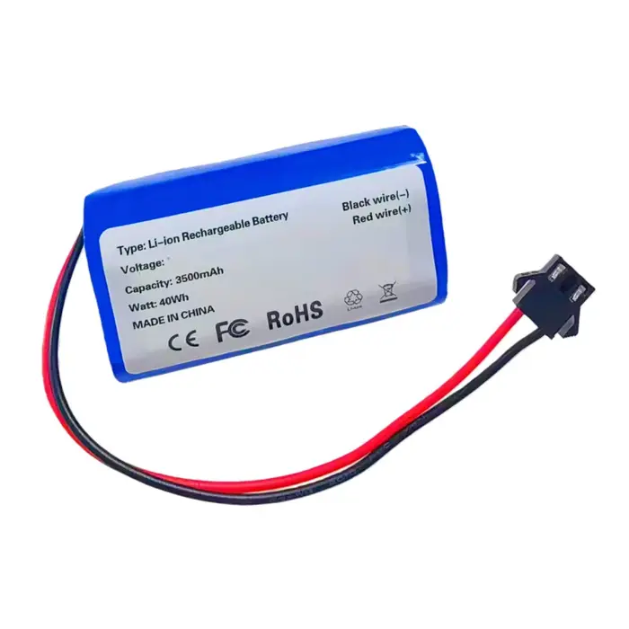Batterie Li-Ion Rechargeable 10.8V 11.1V 5200mAh 3S1P pour aspirateur Robot Ecovacs CEN330 CEN331 CEN332 CR330 CR331