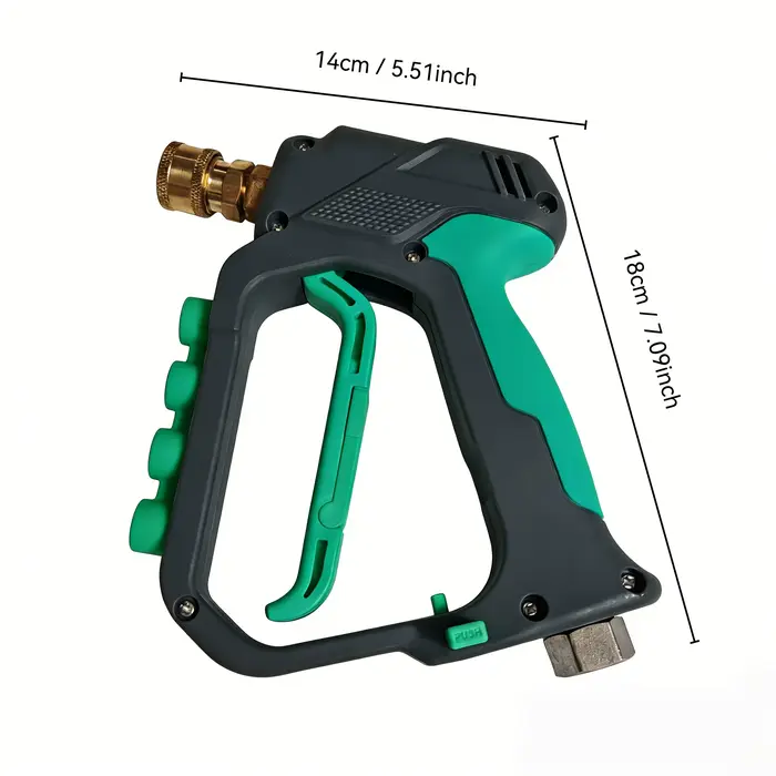 Pistolet de lavage haute pression avec 4 buses colorées