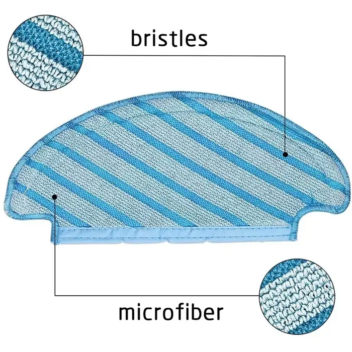 Chiffons de vadrouille lavables en superfibre pour aspirateur Ecovacs Deebot Ozmo T8 AIVI T8 Max N8 Pro Plus/ N8 Pro T9