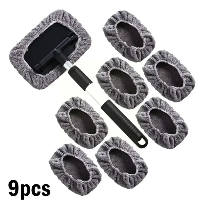 Vadrouille de nettoyage de vitres de voiture, outil de nettoyage de brouillard de pare-brise, chiffo