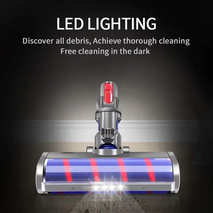 Tête de brosse de sol en velours doux pour aspirateur Dyson, accessoires, tête d'aspiration électriq