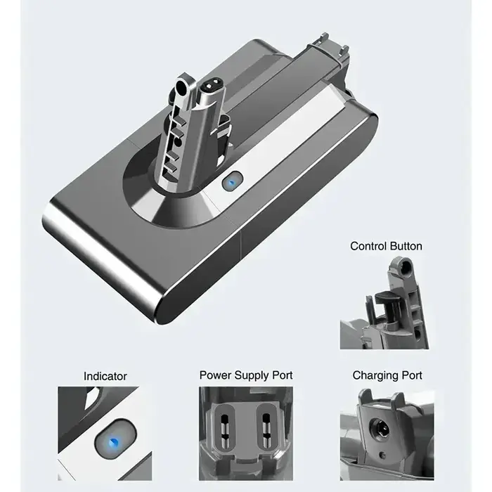 25.2V 12800mAh V11/SV14 batterie Lithium Li-ion aspirateur