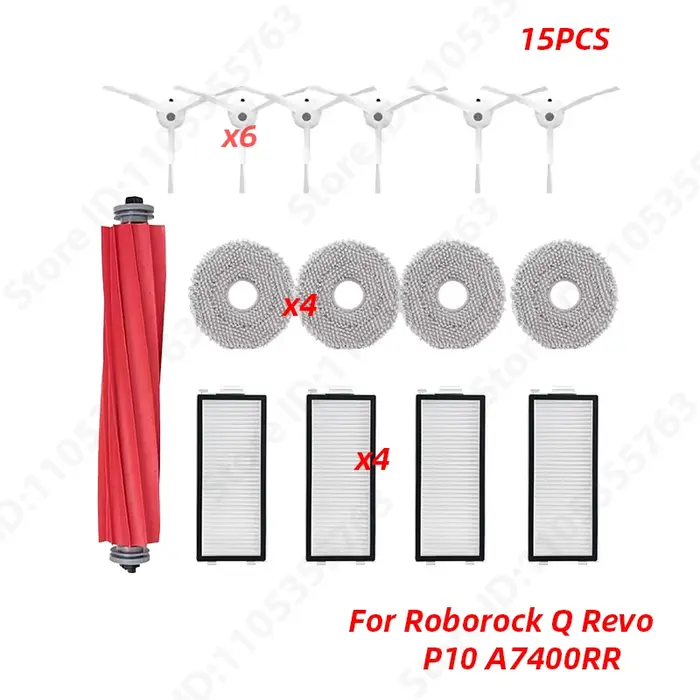 Accessoires pour aspirateur robot Roborock Q Revo / P10 A7400RR : brosse principale