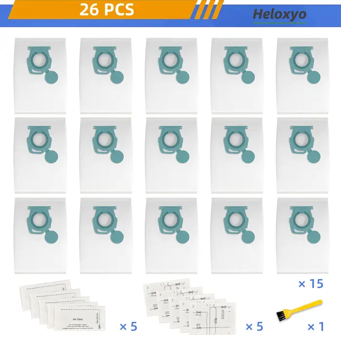 Sacs de rechange pour aspirateur HyClean Air TU
