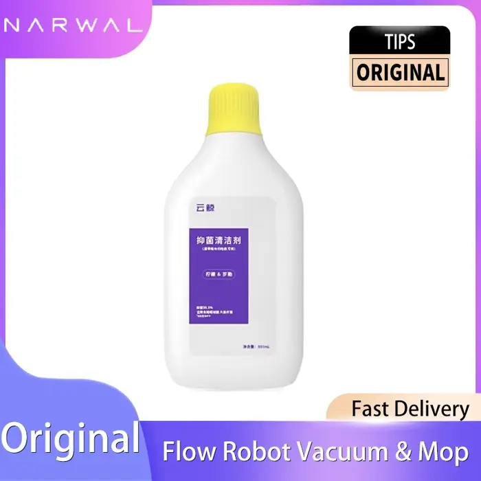 Détergent original NARWAL pour nettoyeur de sol pour robot aspirateur et serpillière Flow/Flow 2 (930 ml)