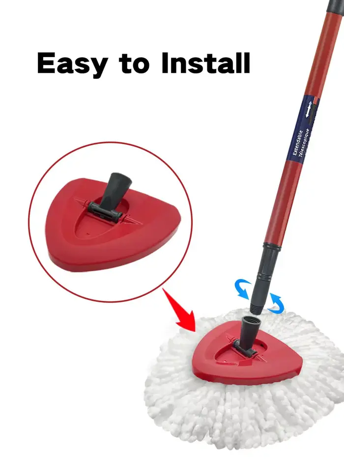 1 base de vadrouille rotative compatible avec O-cedar et Vileda