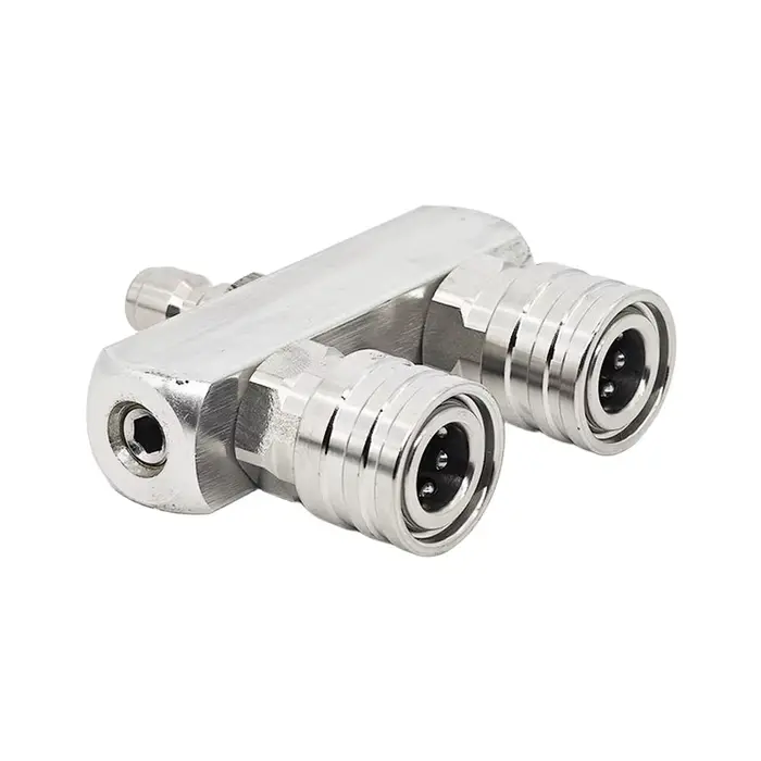 Adaptateur de double buse pour nettoyeur haute pression 2 en 1