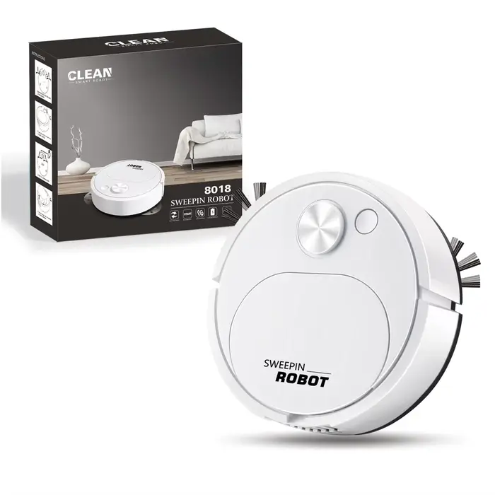 Nouveau Robot de balayage USB aspirateur vadrouille 3 en 1 intelligent sans fil 1500Pa traînant nettoyage