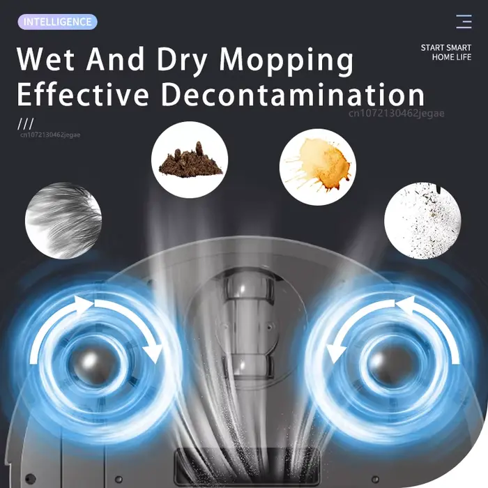 Nouveau Robot aspirateur intelligent de balayage et de vadrouille