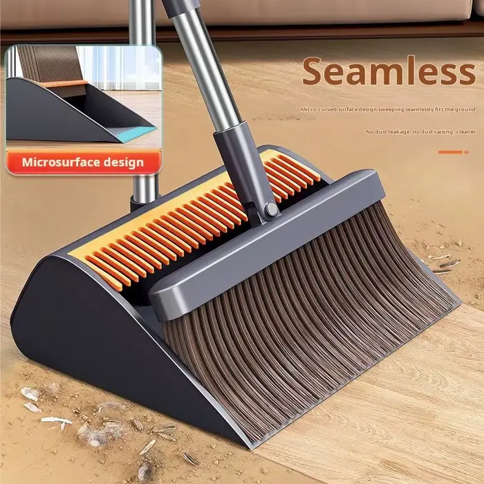 JOYBOS 30cm balai pelle à poussière ensemble 180 rotation balayage brosse de sol pour bureau à domicile salon