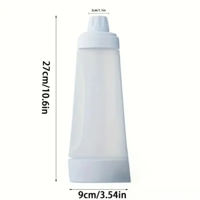 Bouteille mélangeuse de pâte manuelle 1000 ml avec échelle graduée