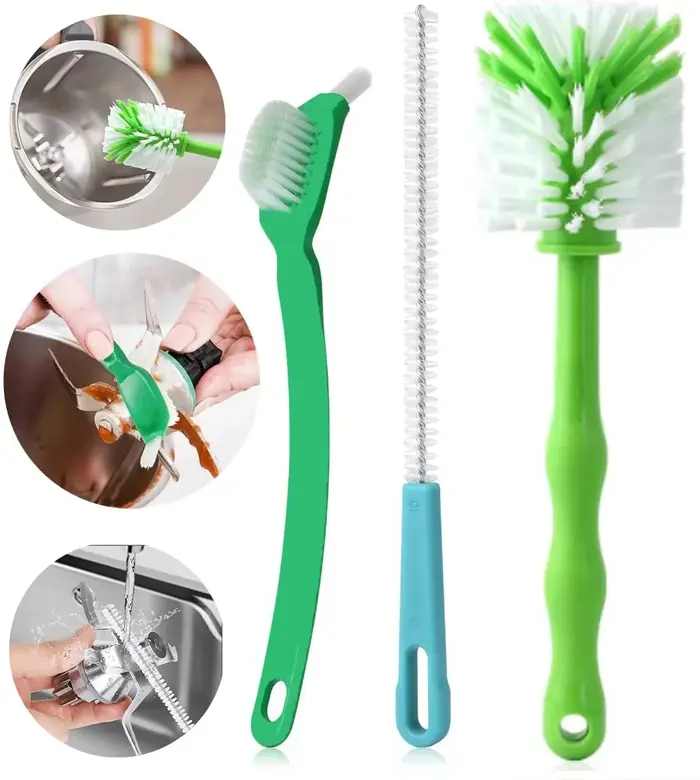 Lame couteau nettoyant bol Pot outil de lavage nettoyage brosse à récurer idéal pour Thermomix TM5 TM6 TM31 mélangeur alimentaire Monsieur Cuisine