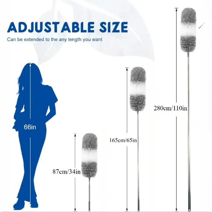 Brosse plumeau en microfibre de 2.8M