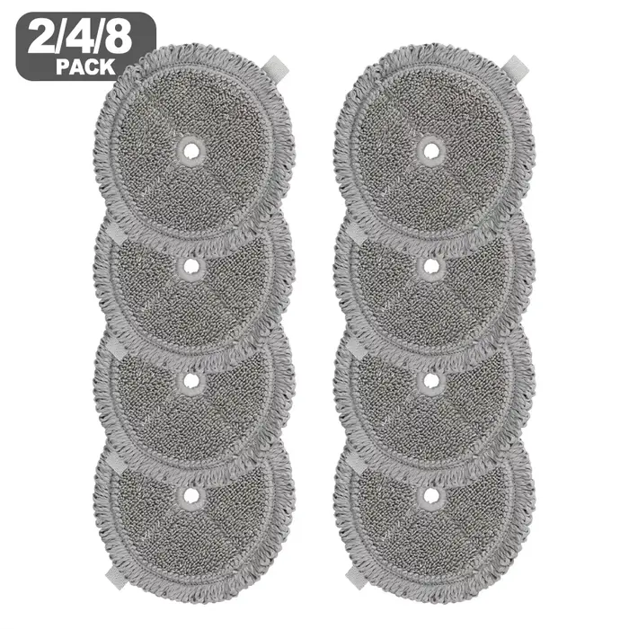 Tampons de nettoyage en microfibre lavables et réutilisables