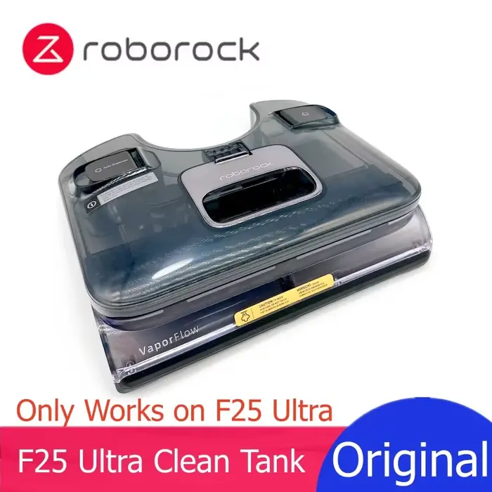Roborock F25 Module de réservoir d'eau douce propre Ultra Original pour vapeur eau chaude accessoires d'aspirateur humide et sec pièce de rechange
