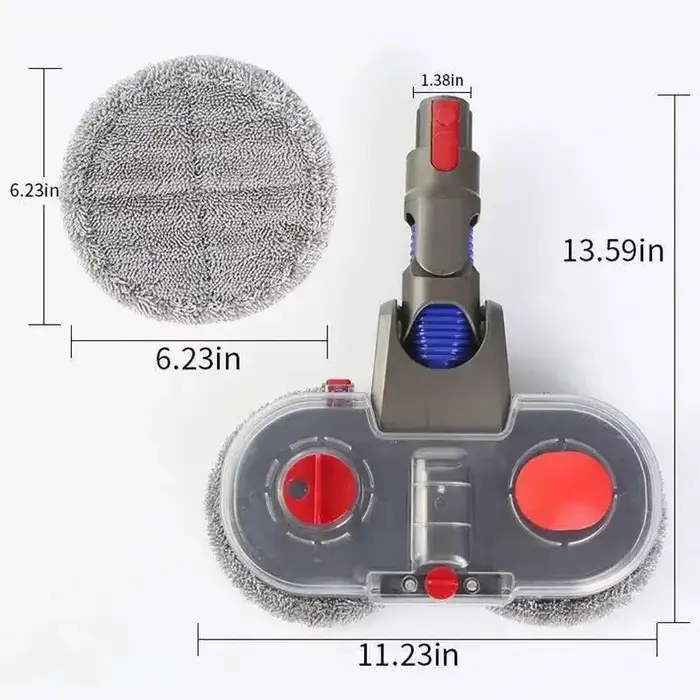 Kit de tête de vadrouille pour aspirateur Dyson V7 V8 V10 V11 V15 Gen5
