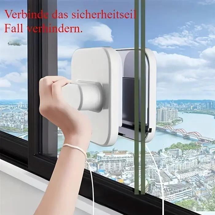 Nettoyeur de vitres magnétique Double face doux pour les bâtiments domestiques pour essuyer l'eau et nettoyer